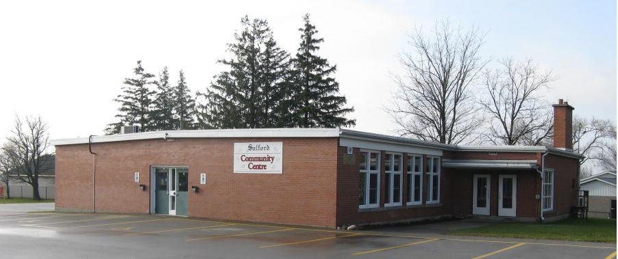 Salford Hall outside building Salford Hall outside building